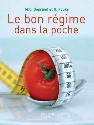 cover image of Le bon régime dans la poche